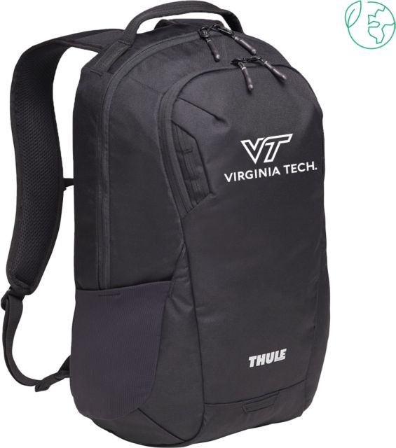 Virginia Tech Univ Thule Recycled Lumion 15 in. Computer Backpack Primary Institutional Mark - ONLINE ONLY