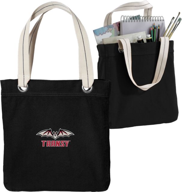 Transylvania Allie Canvas Tote Primary Athletics Mark - ONLINE ONLY