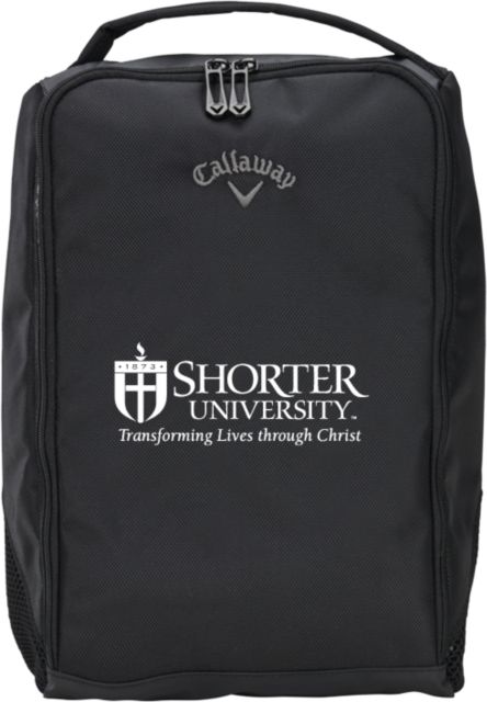 Shorter Univ Callaway Clubhouse Golf Shoe Bag Shorter University Wordmark - ONLINE ONLY