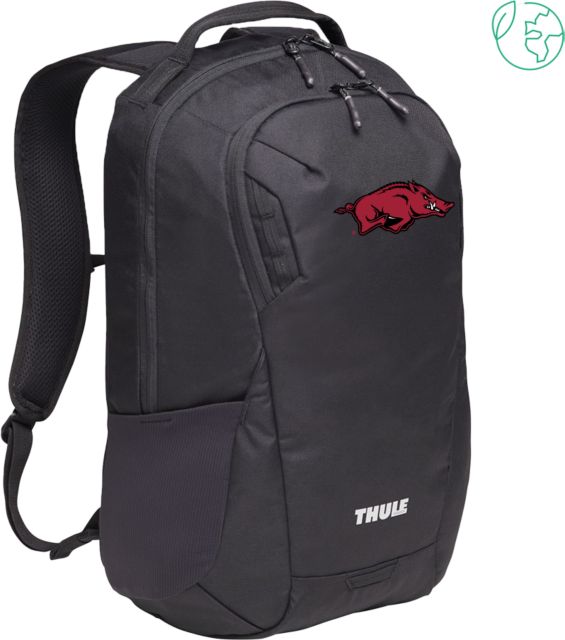Arkansas Thule Recycled Lumion 15 in. Computer Backpack University of Arkansas - Primary Athletics Mark