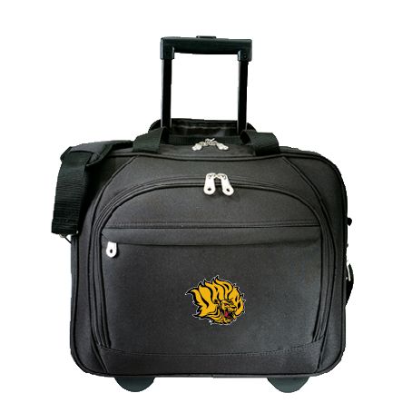 Arkansas Pine Bluff Embassy Plus Rolling Computer Brief Golden Lion Head - ONLINE ONLY