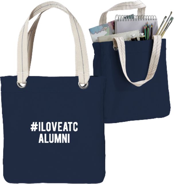 Atlanta Tech College Allie Canvas Tote I Love ATC Alumni - ONLINE ONLY
