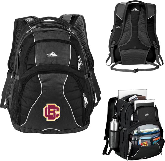 Bethune Cookman High Sierra Swerve Compu Backpack Primary Mark - ONLINE ONLY