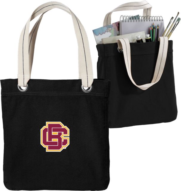 Bethune Cookman Allie Canvas Tote Primary Mark - ONLINE ONLY
