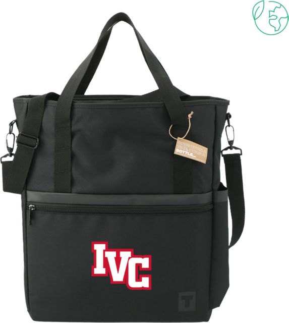Imperial Valley Tranzip Recycled Computer Tote IVC Diagonal Stacked - ONLINE ONLY