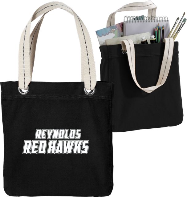 J. Sargeant Reynolds Allie Canvas Tote Reynolds Red Hawks - ONLINE ONLY