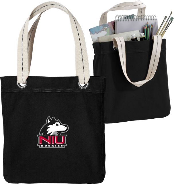 Northern Illinois Allie Canvas Tote Primary Mark - ONLINE ONLY