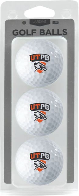 University of Texas Permian Basin 3 Pack Golf Balls