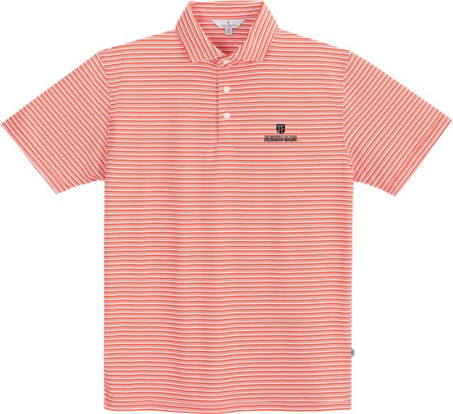 University of Texas Permian Basin Stripe Performance Polo