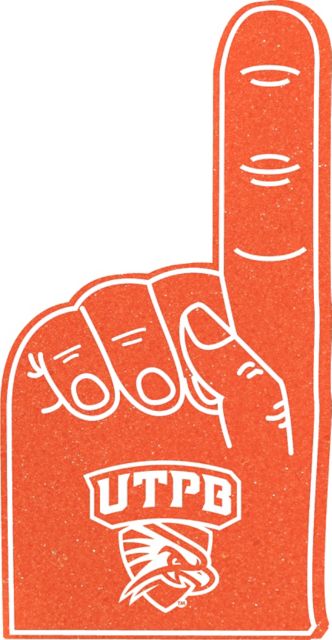 University of Texas Permian Basin Falcons 18" Foam Hand