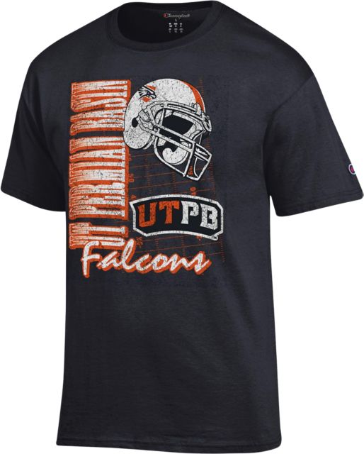 University of Texas Permian Basin Falcons Football Short Sleeve T-Shirt