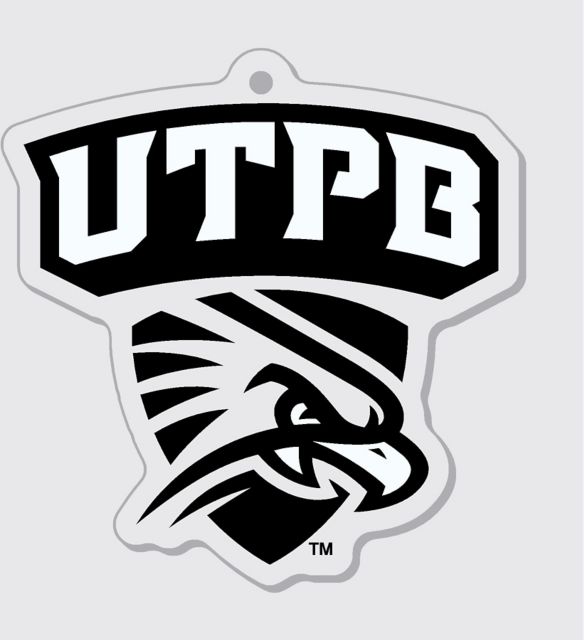 University of Texas Permian Basin Falcons 3 x 4 Ornament