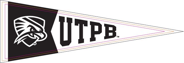 University of Texas Permian Basin 5x15 Falcons Pennant