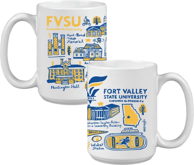 Fort Valley State University Julia Gash 15 oz. Mug