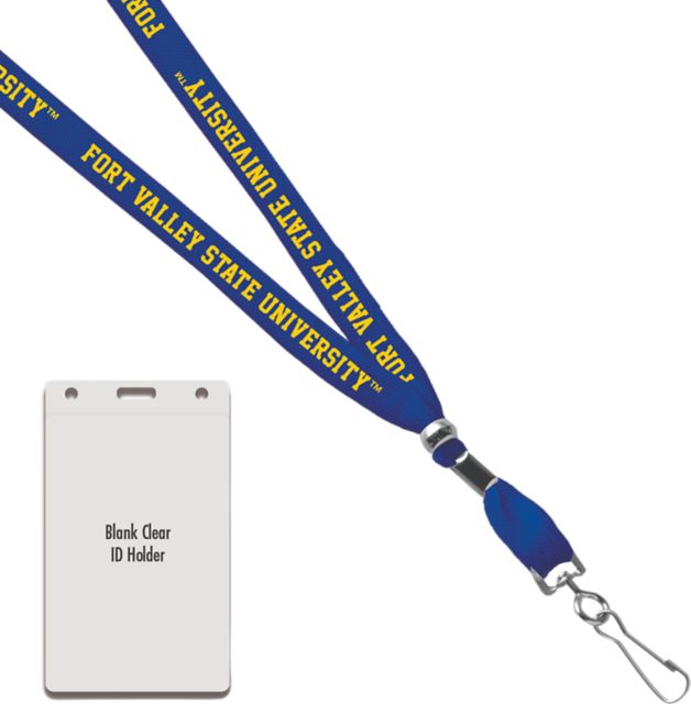 Fort Valley State University Card Dispenser Lanyard