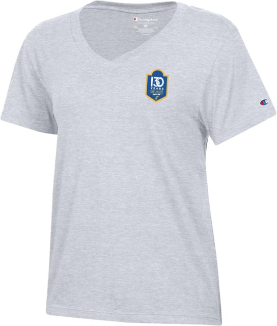 Fort Valley State University 130th Anniversary Women's V-Neck Short Sleeve T-Shirt