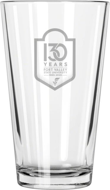 Fort Valley State University 130th Anniversary Glass