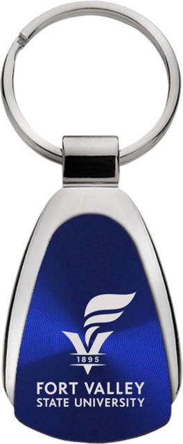 Fort Valley State University Teardrop Key Tag