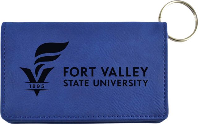 Fort Valley State University Leather ID Holder