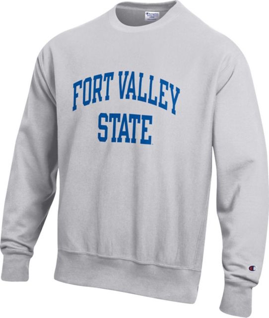 Fort Valley State University Reverse Weave Crewneck Sweatshirt