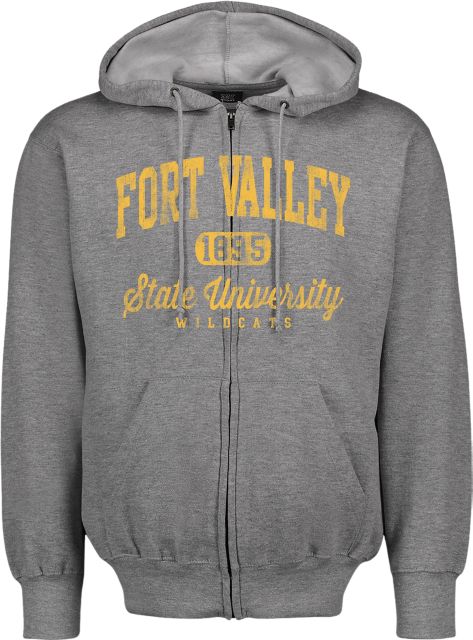 Fort Valley State University Wildcats Full Zip Hood