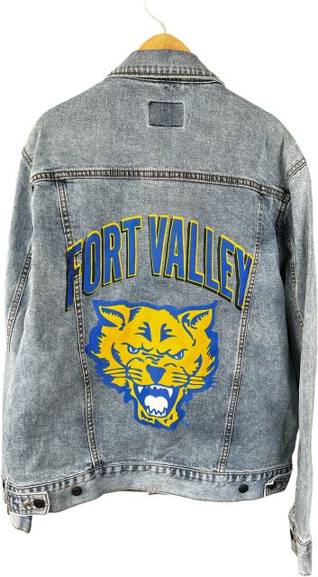 Fort Valley State University Denim Jacket
