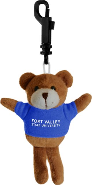 Fort Valley State University Plush Keychain
