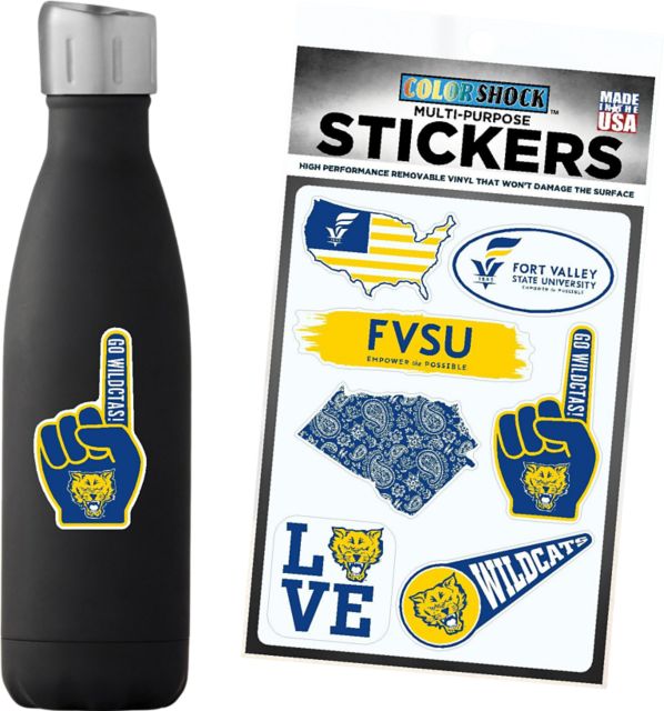 Fort Valley State University 7.5'' x 7.5'' Sticker Sheet