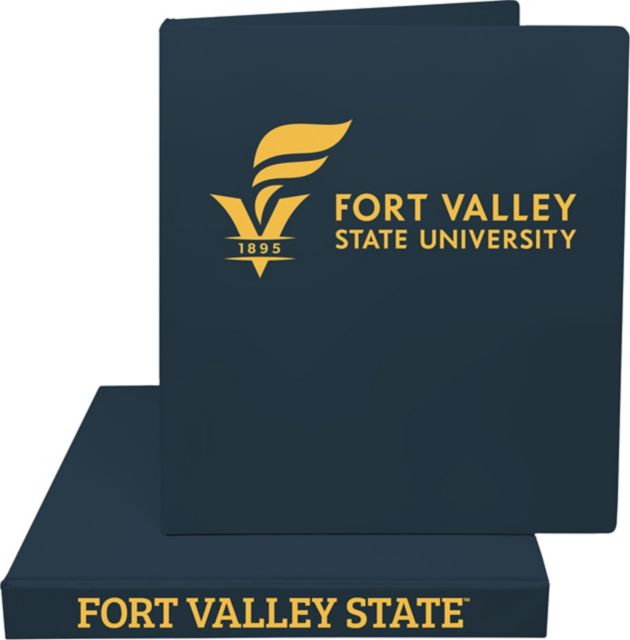Fort Valley State University 1'' Vinyl Binder