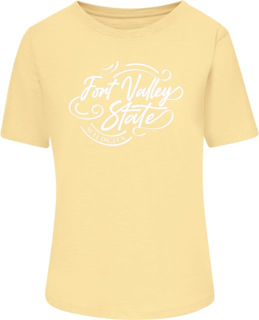 Fort Valley State University Wildcats Women's Short Sleeve T-Shirt