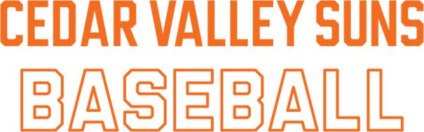 Cedar Valley Suns Medium Decal Baseball - ONLINE ONLY