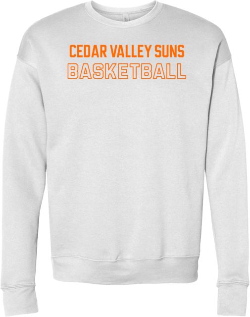 Cedar Valley Suns Bella + Canvas Fleece Crew Basketball - ONLINE ONLY