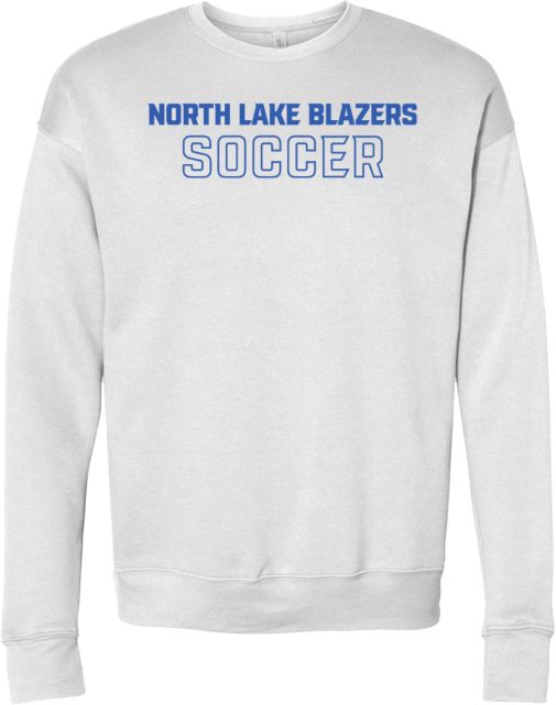 North Lake Blazers Bella + Canvas Fleece Crew Soccer - ONLINE ONLY