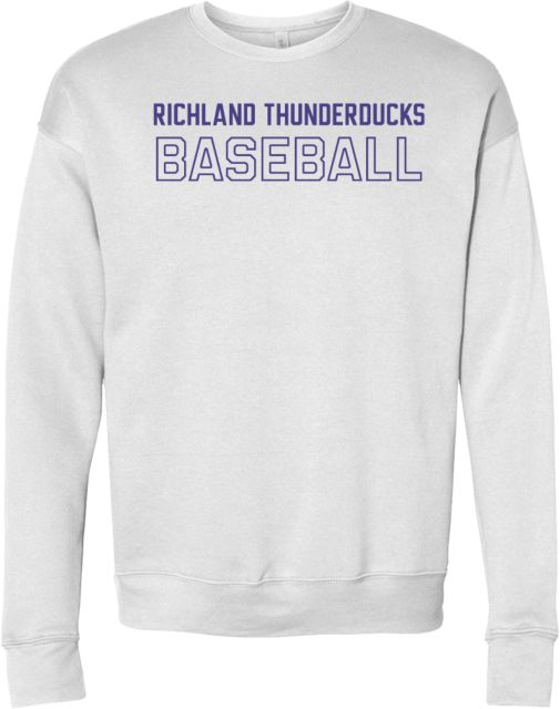Richland Thunderducks  Bella + Canvas Fleece Crew Baseball - ONLINE ONLY