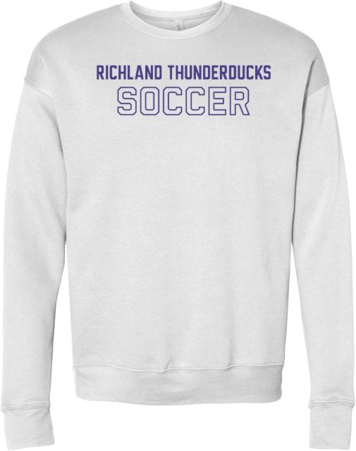Richland Thunderducks  Bella + Canvas Fleece Crew Soccer - ONLINE ONLY