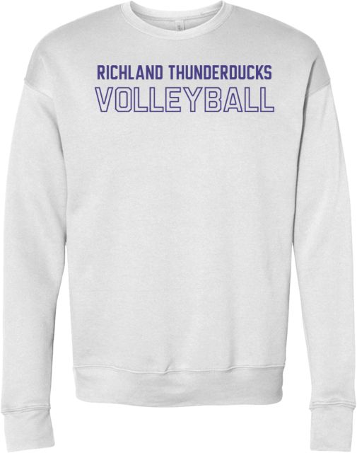 Richland Thunderducks  Bella + Canvas Fleece Crew Volleyball - ONLINE ONLY