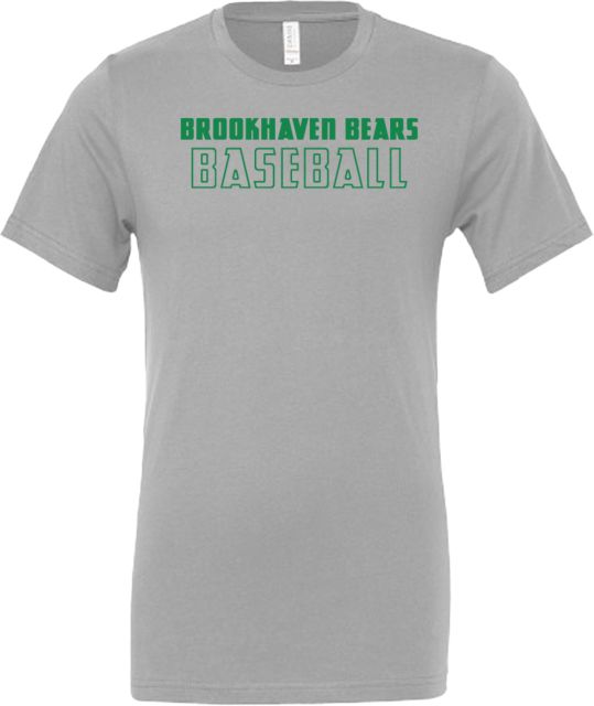 Brookhaven Bears Bella + Canvas Women's Relaxed Cotton T Shirt Baseball - ONLINE ONLY