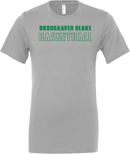 Brookhaven Bears Bella + Canvas Women's Relaxed Cotton T Shirt Basketball - ONLINE ONLY
