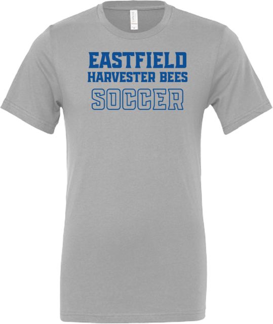 Eastfield Harvester Bees Bella + Canvas Jersey Cotton T Shirt Soccer - ONLINE ONLY