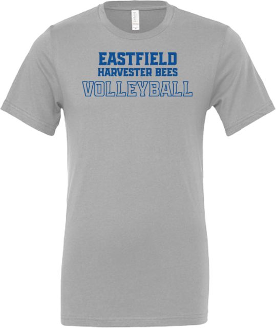 Eastfield Harvester Bees Bella + Canvas Jersey Cotton T Shirt Volleyball - ONLINE ONLY
