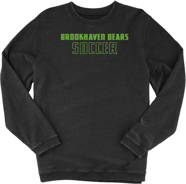 Brookhaven Bears Bella + Canvas Women's Crewneck Soccer - ONLINE ONLY