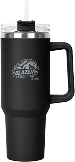 North Lake Blazers 40 oz. Hippo Mug w/ Straw - ONLINE ONLY