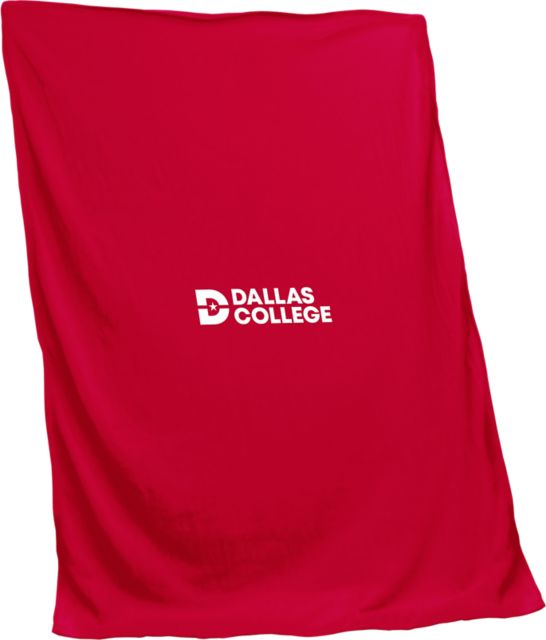 Dallas College 84"x54" Sweatshirt Blanket