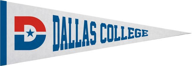 Dallas College 5x15 Pennant