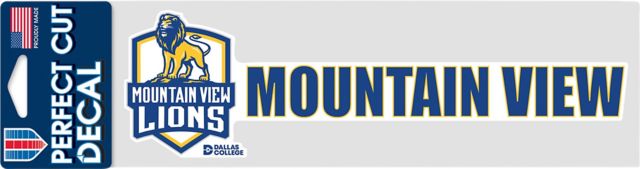Mountain View Lions 3x10 Decal