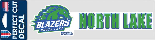 North Lake Blazers 3x10 Decal