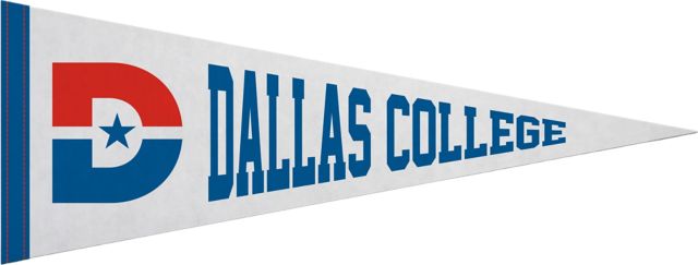 Dallas College 9"X24" Full Color Pennant