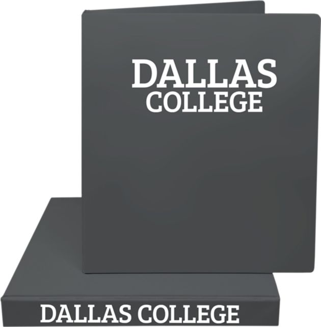 Dallas College 1'' Vinyl Binder