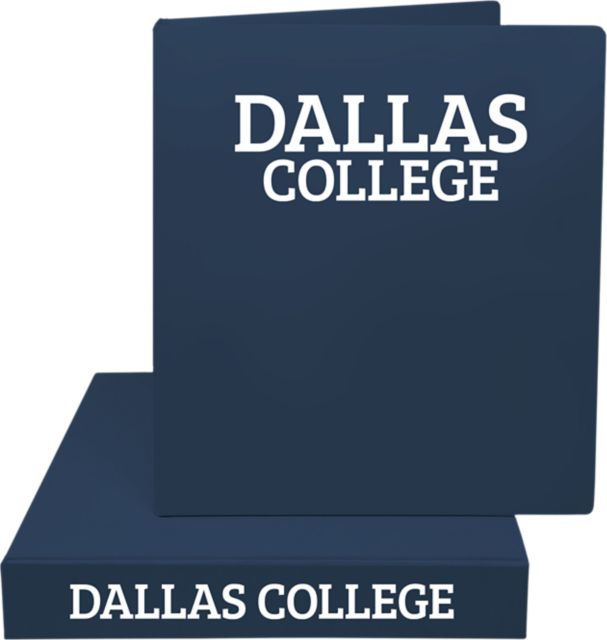 Dallas College 1.5'' Vinyl Binder