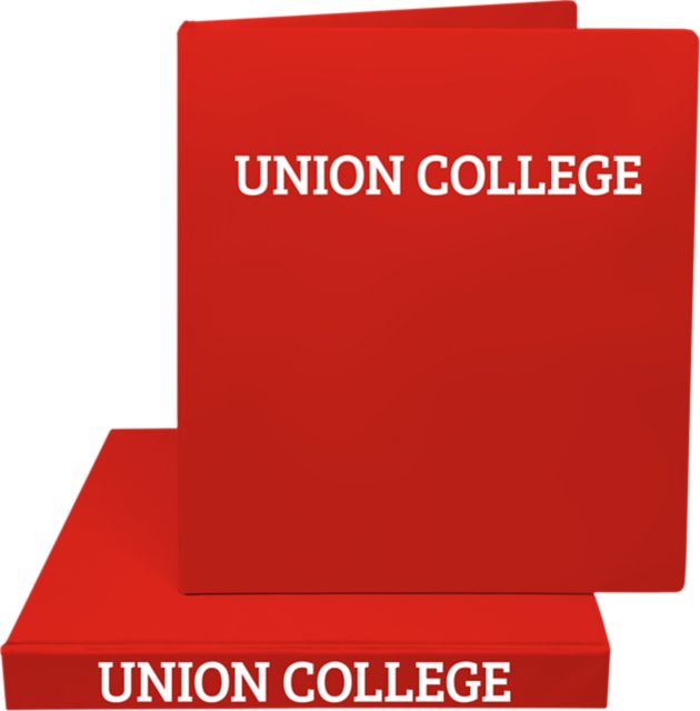 Union College 1'' Vinyl Binder